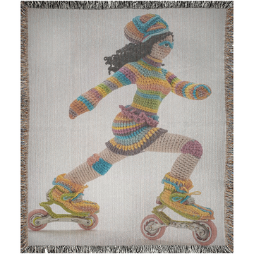 A Rollerskating Jam-50x60 inch-Graphics on Lucasgift