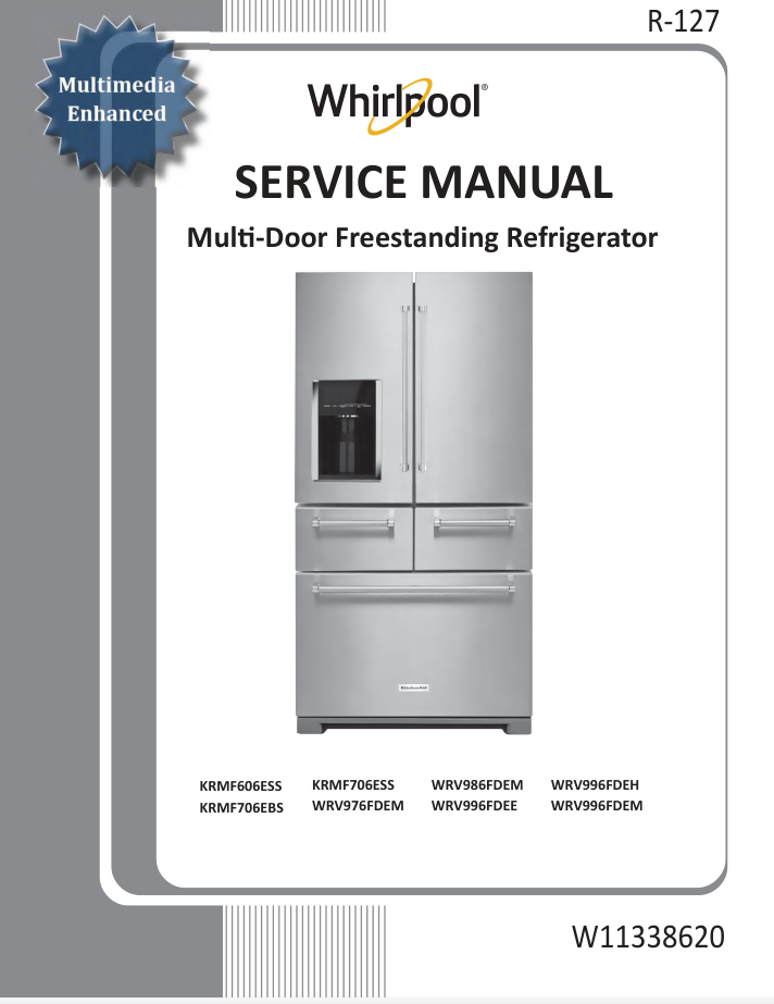 KITCHENAID KRMF706ESS KRMF706ESS00 KRMF706ESS01 Service Manual- on Lucasgift