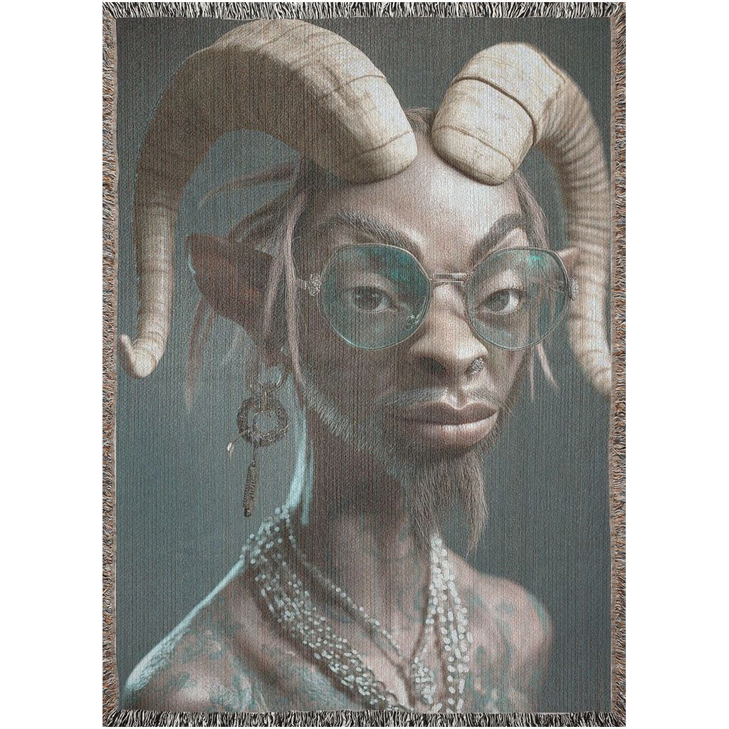 Horned Hipster-52x37 inch-Graphics on Lucasgift