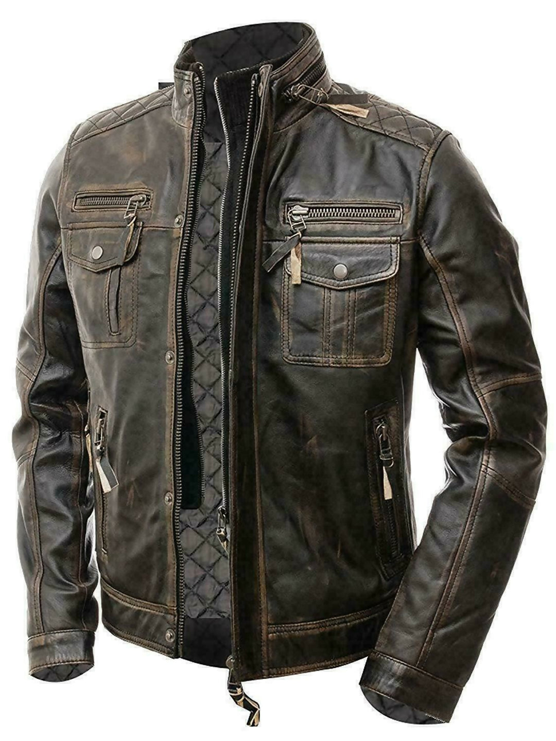 Luxury Handmade Leather Jacket – Genuine Leather Outerwear