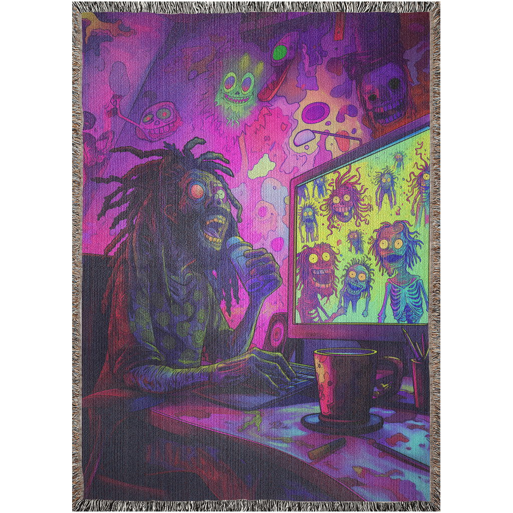 Surfing on the internet-52x37 inch-Graphics on Lucasgift