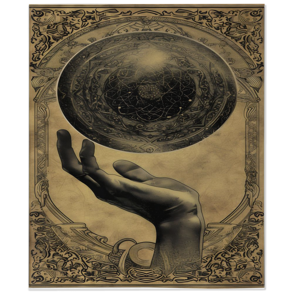 Take the world into your hands-50x60 inch-Single Sided on Lucasgift