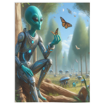 Sunny day in the park-30x40 inch-Single Sided on Lucasgift