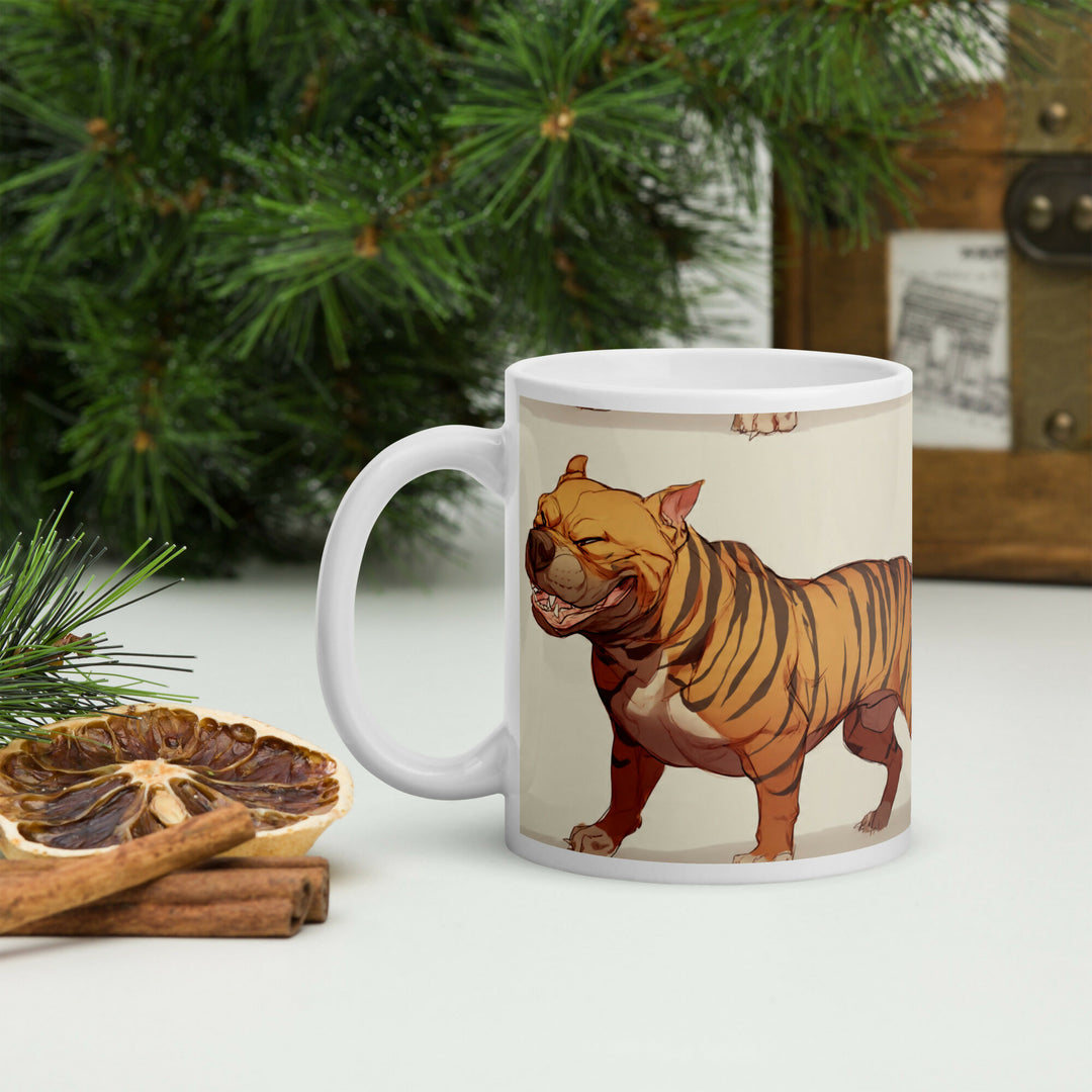 The Striped Guardian – A Mug of Strength, Loyalty, and Heart