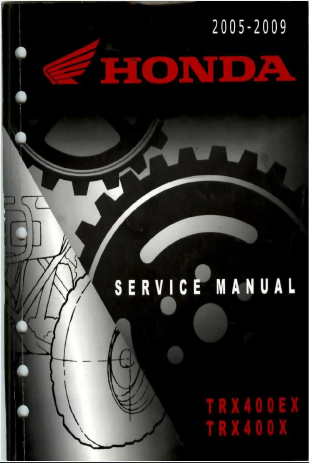 Honda TRX400ex Service Repair Manual 05-09- on Lucasgift