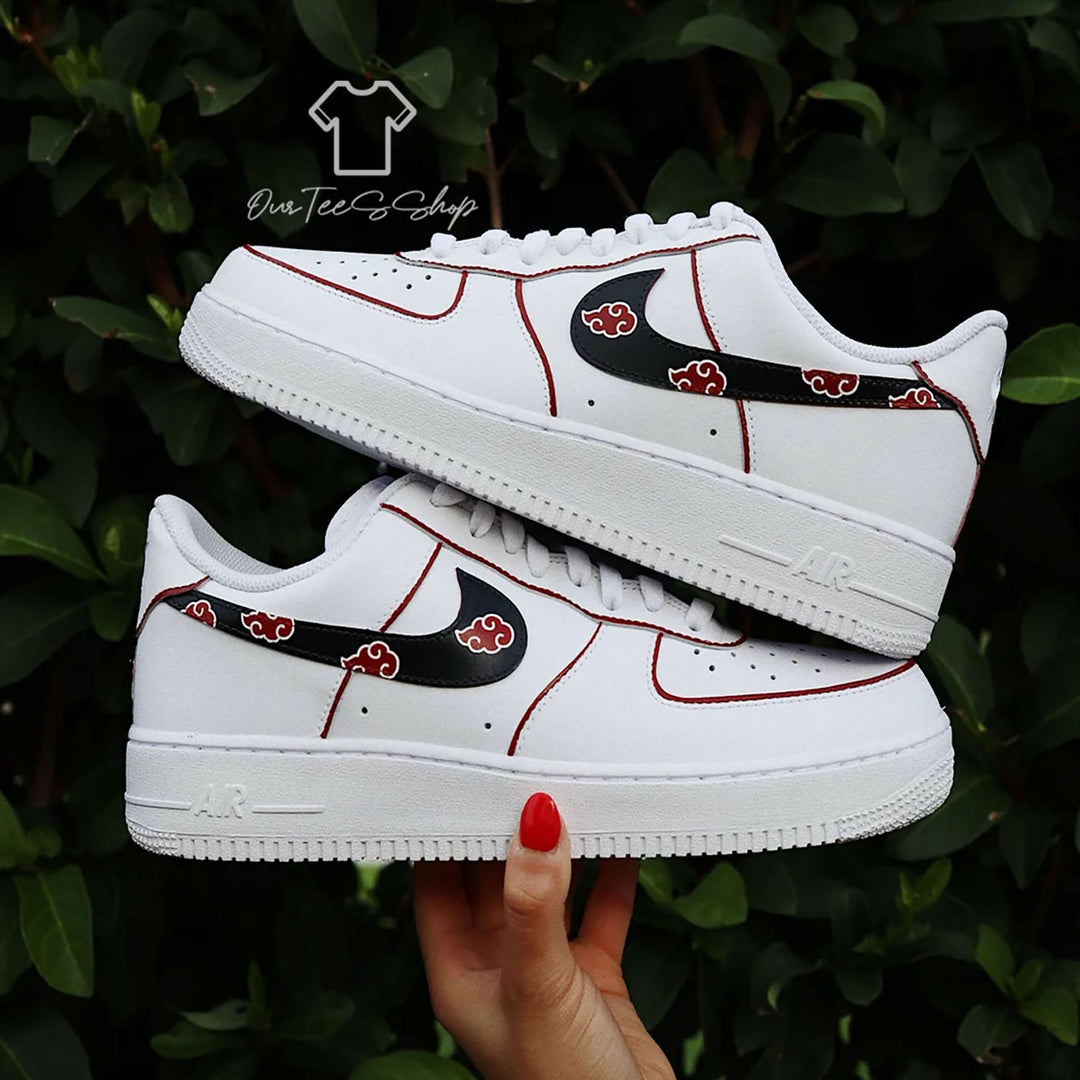 Custom Anime AF1 Sneakers, Hand Painted Shoes