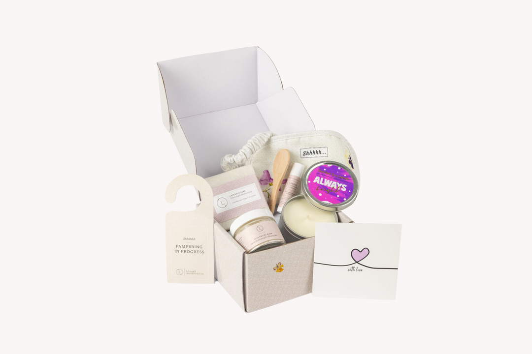 Natural bath and body gift set, Thank you gift box - AP- on Lucasgift