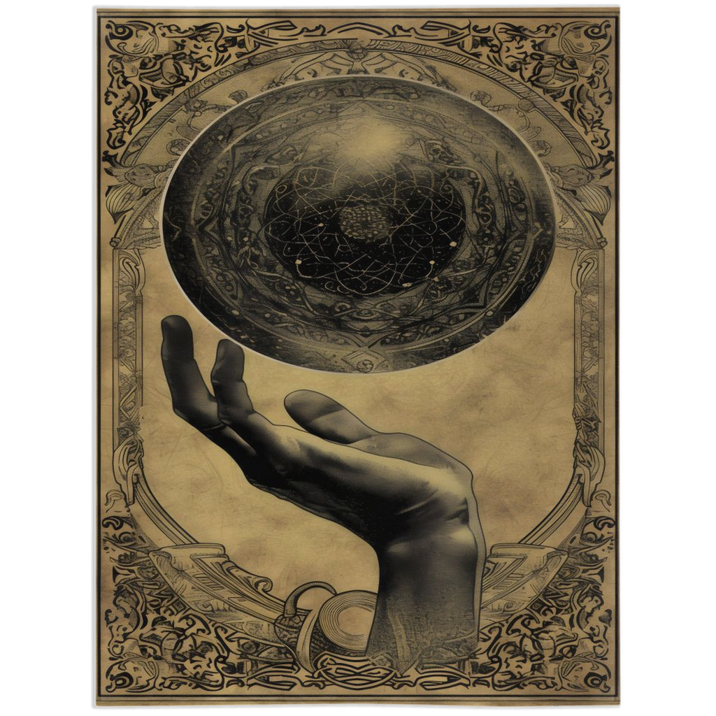 Take the world into your hands-60x80 inch-Single Sided on Lucasgift