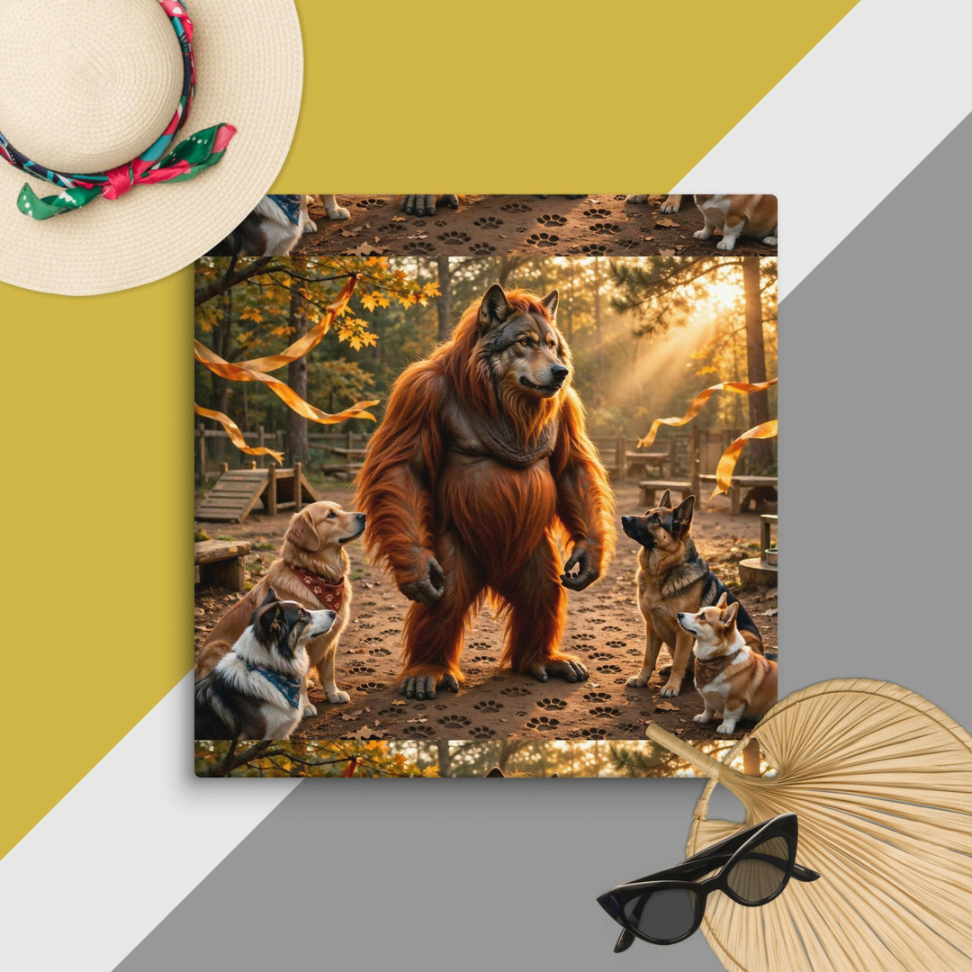The Gentle Woodland Guardian Canvas