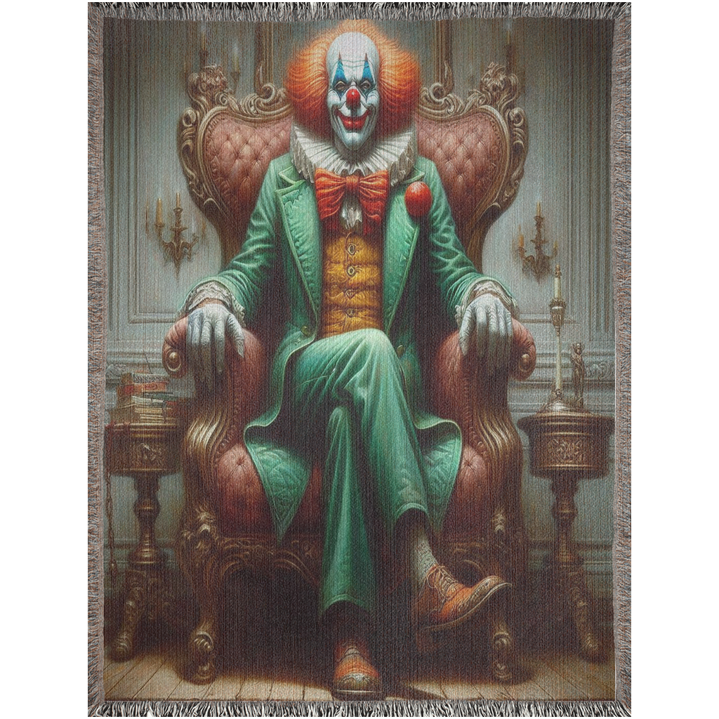 Stylish clown who gives you the creeps, but just a little-60x80 inch-Graphics on Lucasgift