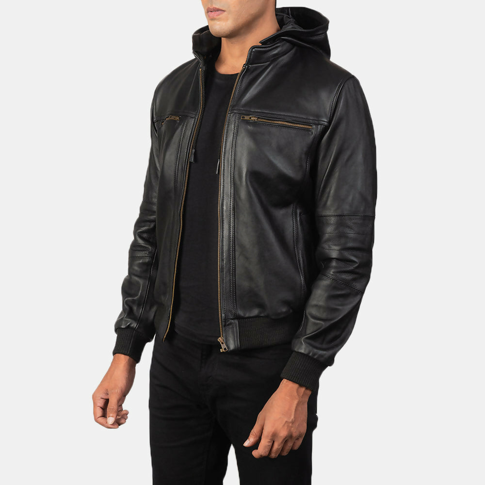 Handmade Leather Bomber Jacket for Men | Premium Genuine Leather Vintage Style Jacket