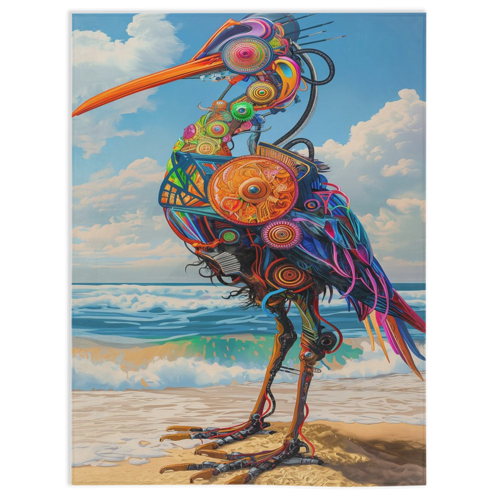 Hello, my name is Robiiiiiird-30x40 inch-Single Sided on Lucasgift