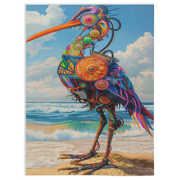 Hello, my name is Robiiiiiird-30x40 inch-Single Sided on Lucasgift