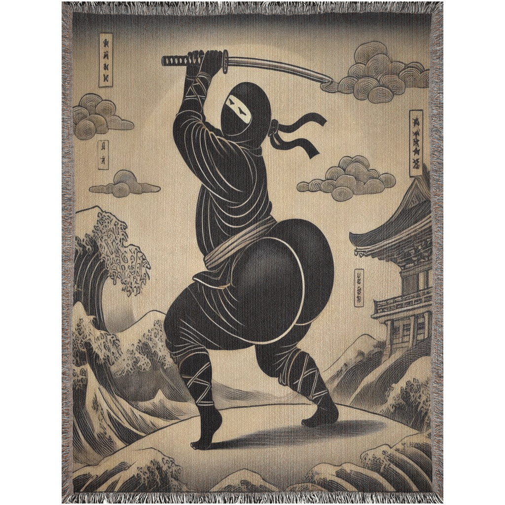 Obese Ninja-60x80 inch-Graphics on Lucasgift
