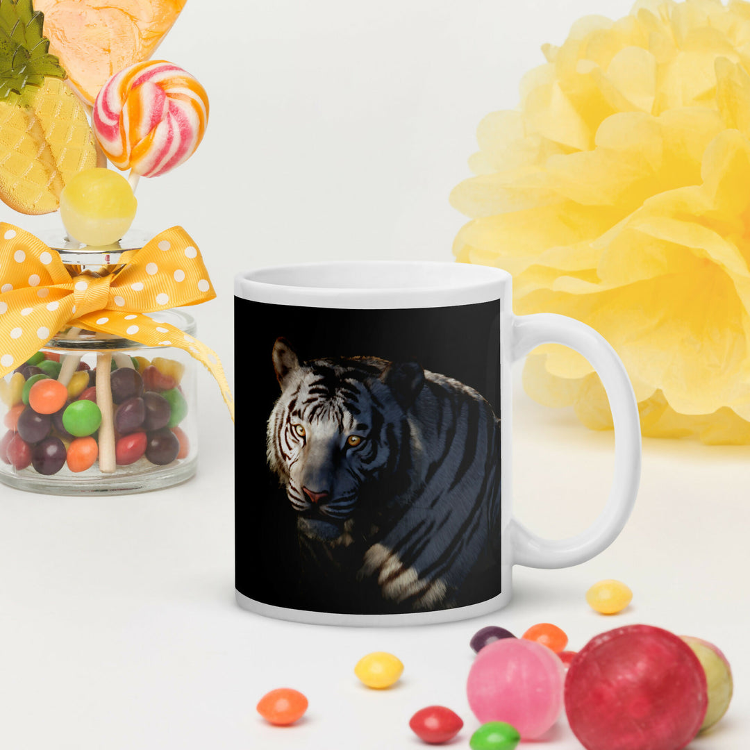 The Gentle Spirit Of The White Tiger — 11 Oz Wildlife Mug- on Lucasgift