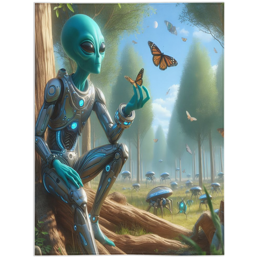Sunny day in the park-60x80 inch-Single Sided on Lucasgift