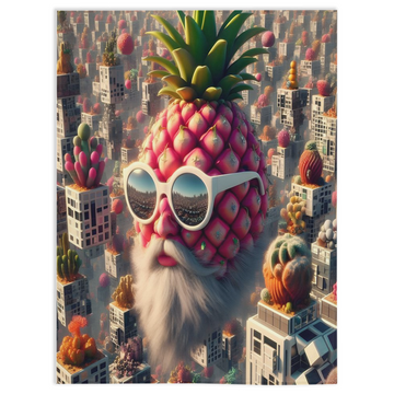 Hope he doesn`t land on a pizza-30x40 inch-Single Sided on Lucasgift