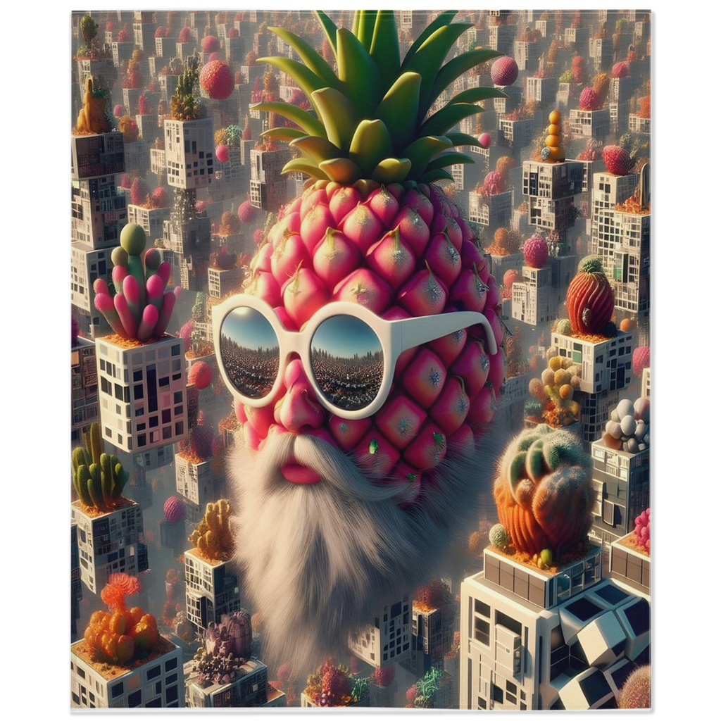 Hope he doesn`t land on a pizza-50x60 inch-Single Sided on Lucasgift