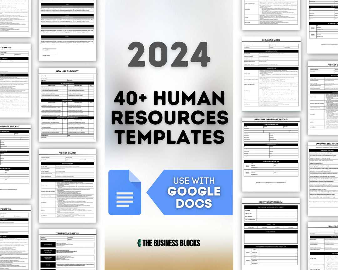 Human Resources Templates HR Forms Employee Onboarding Template HR Documents Employee Handbook New Employee Training HR Dashboard Basic- on Lucasgift
