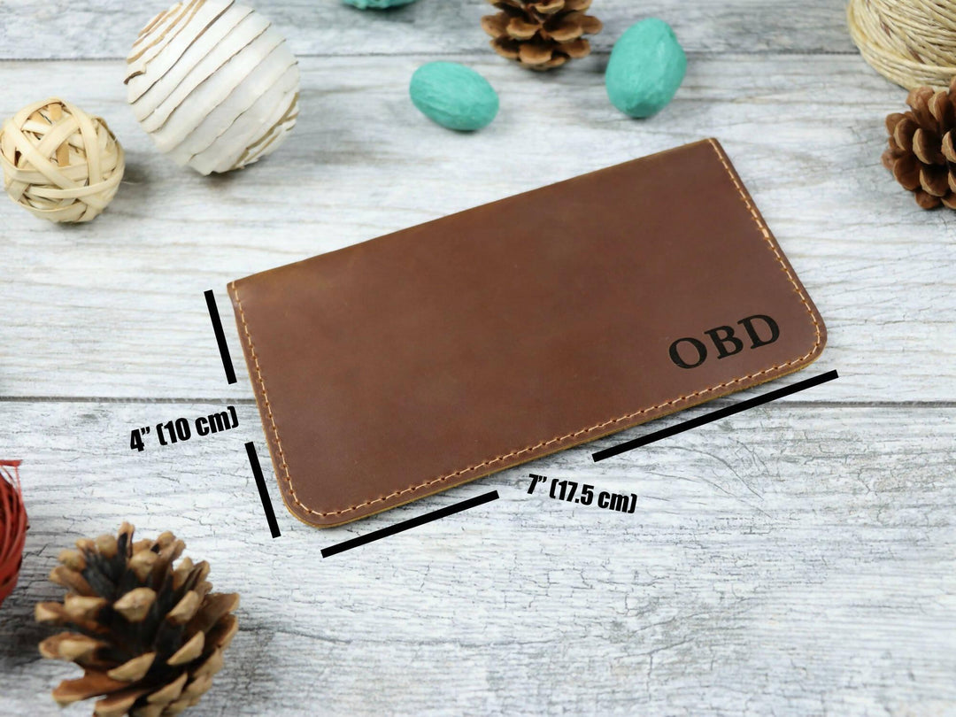 15 pcs+ Bulk Mens Leather Checkbook Wallet - Wholesale , Real Leather, Same Day Shipping, Free Shipping US- on Lucasgift