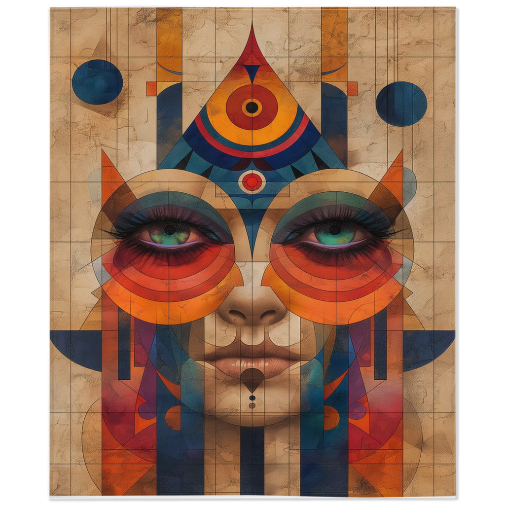 Another fancy geometrical design-50x60 inch-Single Sided on Lucasgift