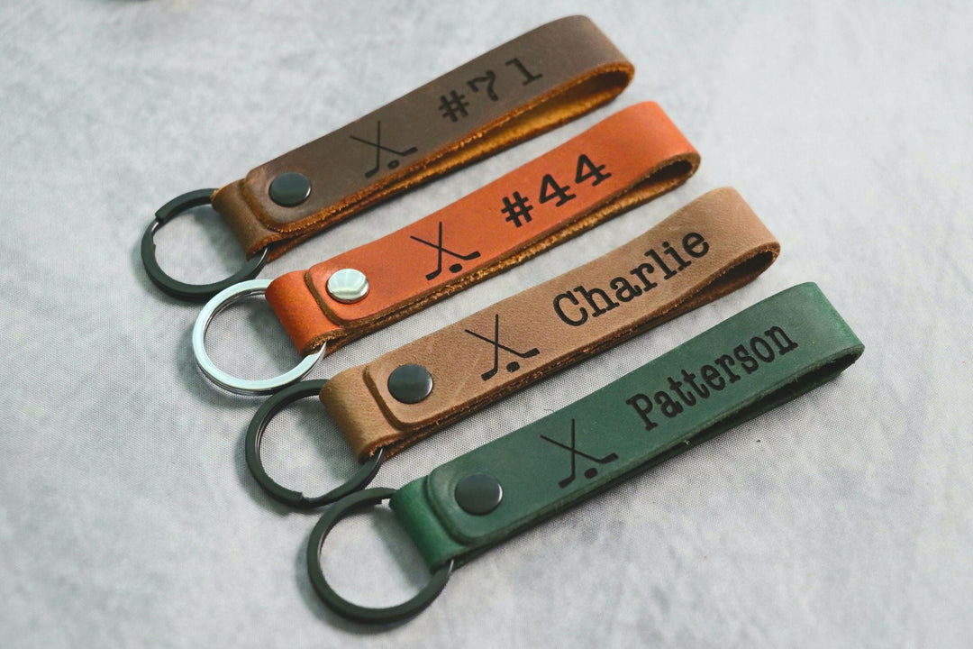 SLIM Ice Hockey Keychain, Ice Hockey Team Gifts, Ice Hockey Senior Night Gifts, Personalized Ice Hockey Gifts, End of Season, Banquet- on Lucasgift