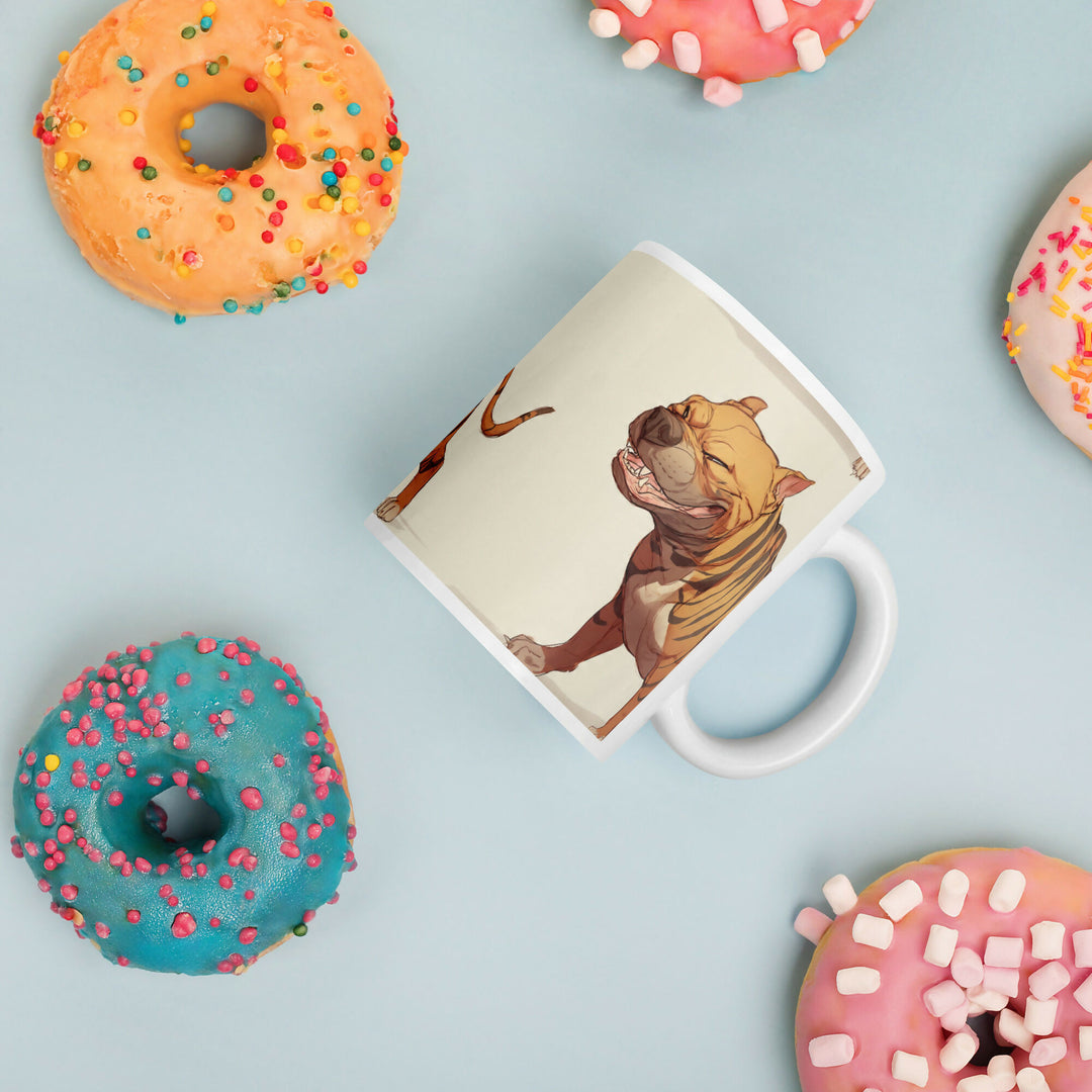 The Striped Guardian – A Mug of Strength, Loyalty, and Heart