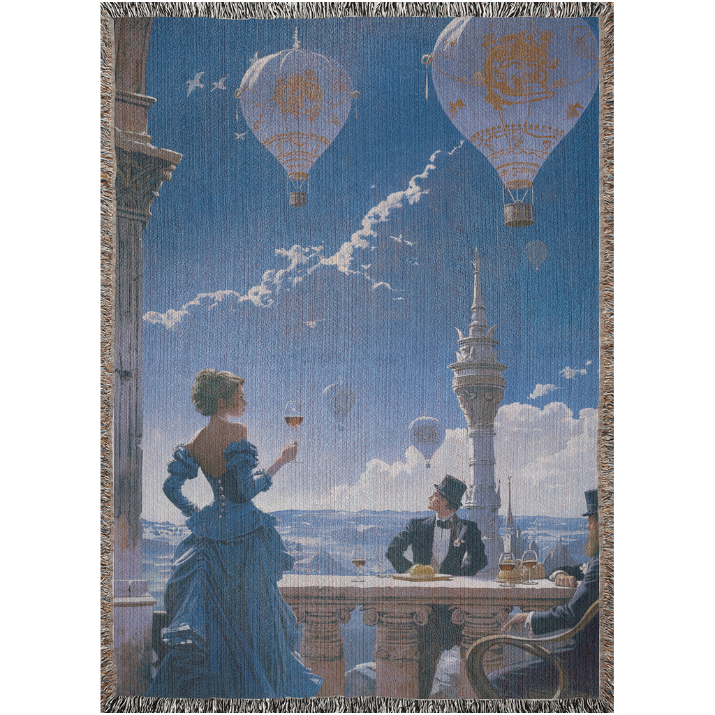 The weather is quite balloony today-52x37 inch-Graphics on Lucasgift