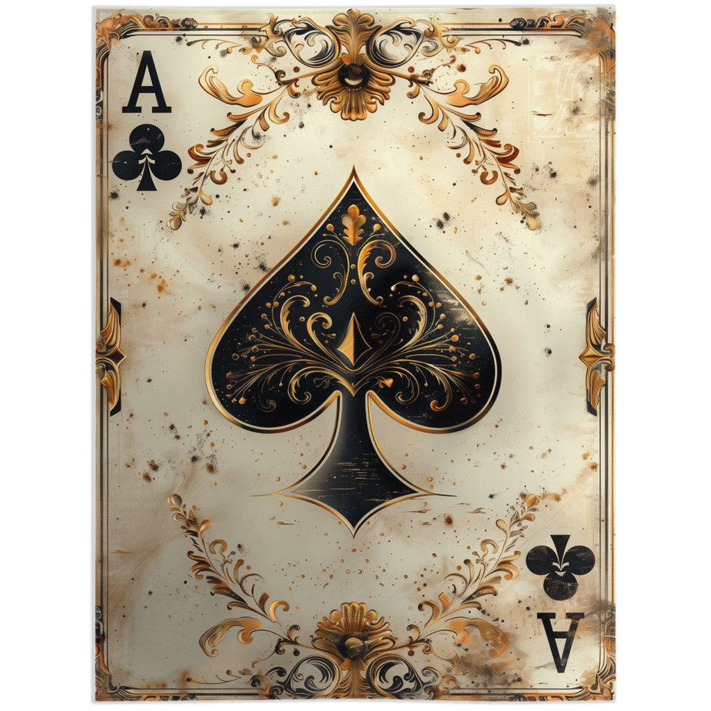 Seems you`ve played your cards right-60x80 inch-Single Sided on Lucasgift