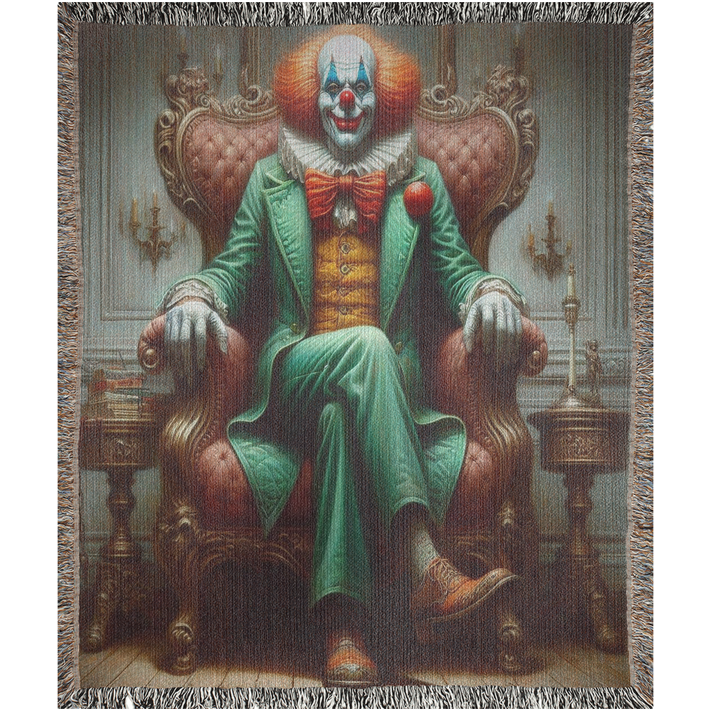Stylish clown who gives you the creeps, but just a little-50x60 inch-Graphics on Lucasgift