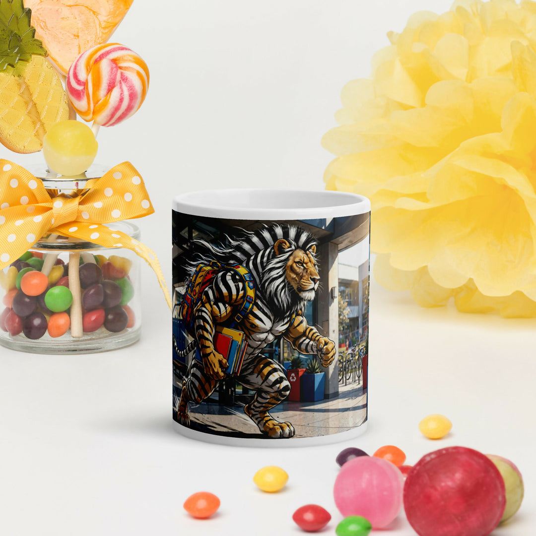 The Tiger-Lion Scholar’s First Day – A Mug Full of Courage and Curiosity