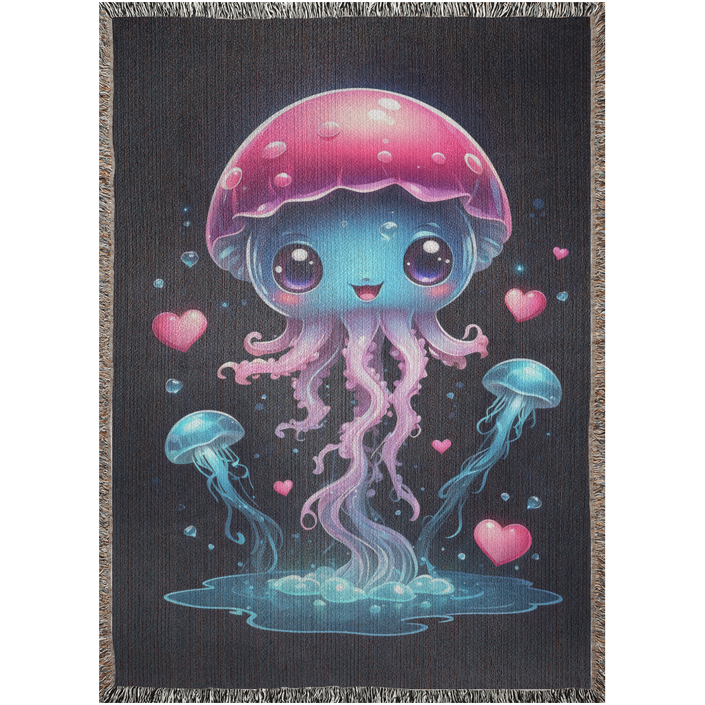 What a cute little jellyfish-52x37 inch-Graphics on Lucasgift