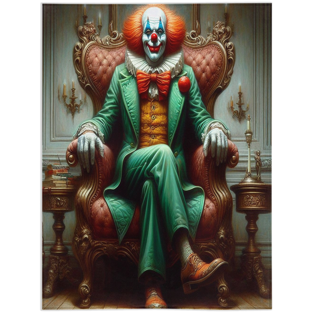 Clown-60x80 inch-Single Sided on Lucasgift