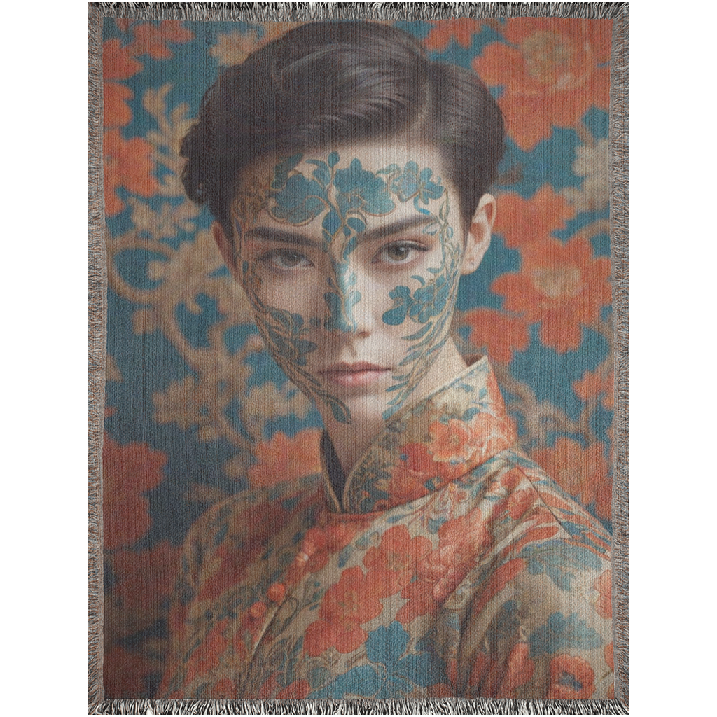 Beautiful asian culture inspired Art Print on your Blanket-60x80 inch-Graphics on Lucasgift
