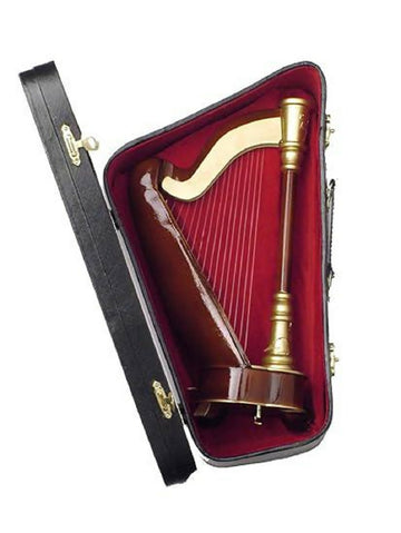 Harp 18 Note w Case Music Box Replica Musical Instrument- on Lucasgift