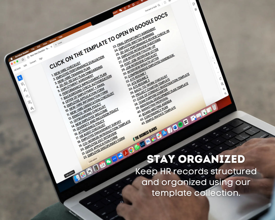 Human Resources Templates HR Forms Employee Onboarding Template HR Documents Employee Handbook New Employee Training HR Dashboard Basic- on Lucasgift