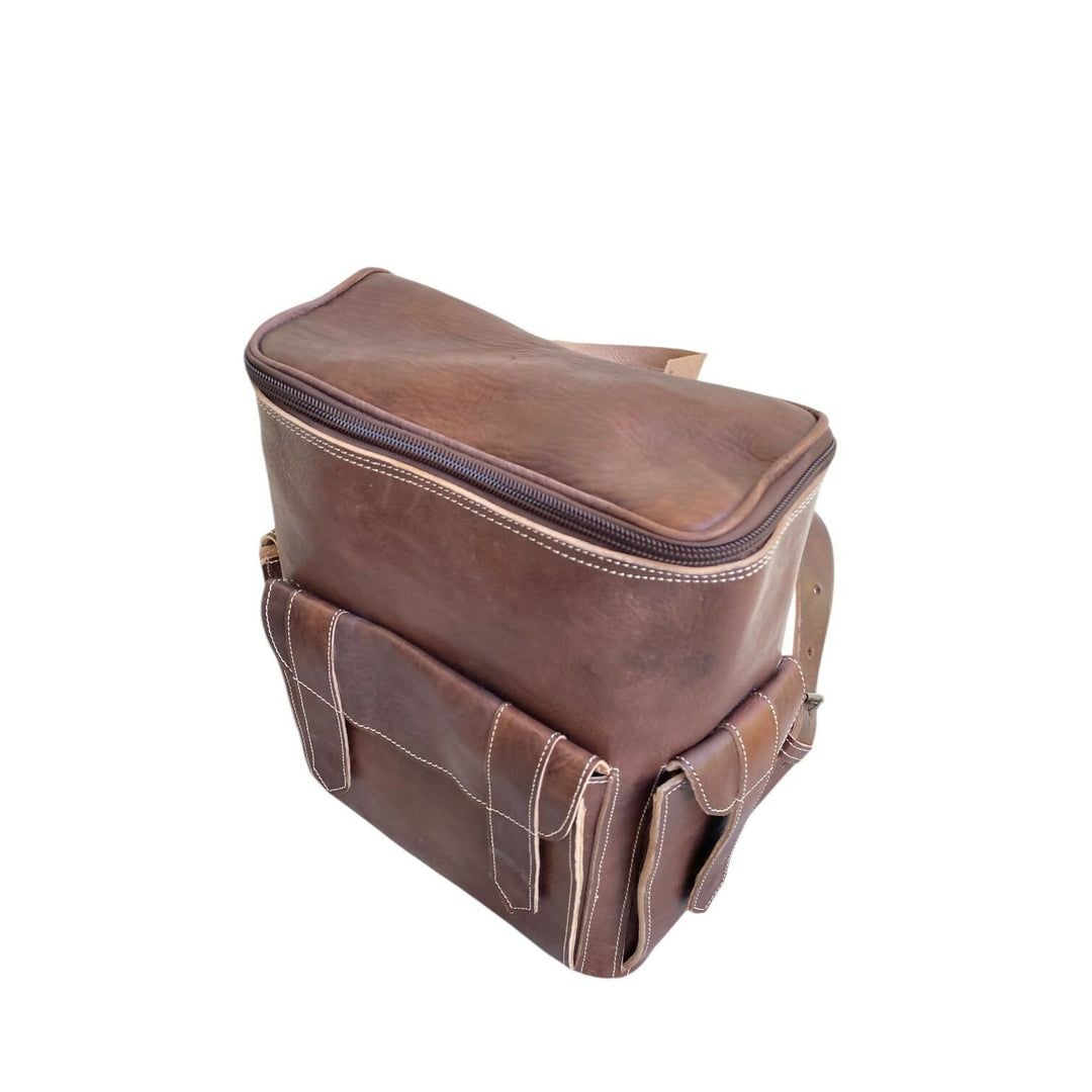Genuine Leather Artisan Fez Workshop Premium Quality Backpack- on Lucasgift