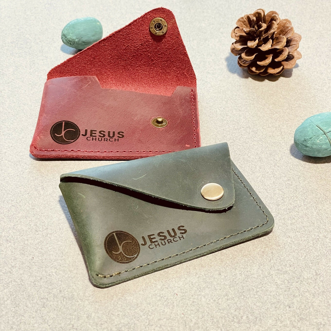 Pack of 100 BULK WALLETS, Personalized LEATHER Wallet