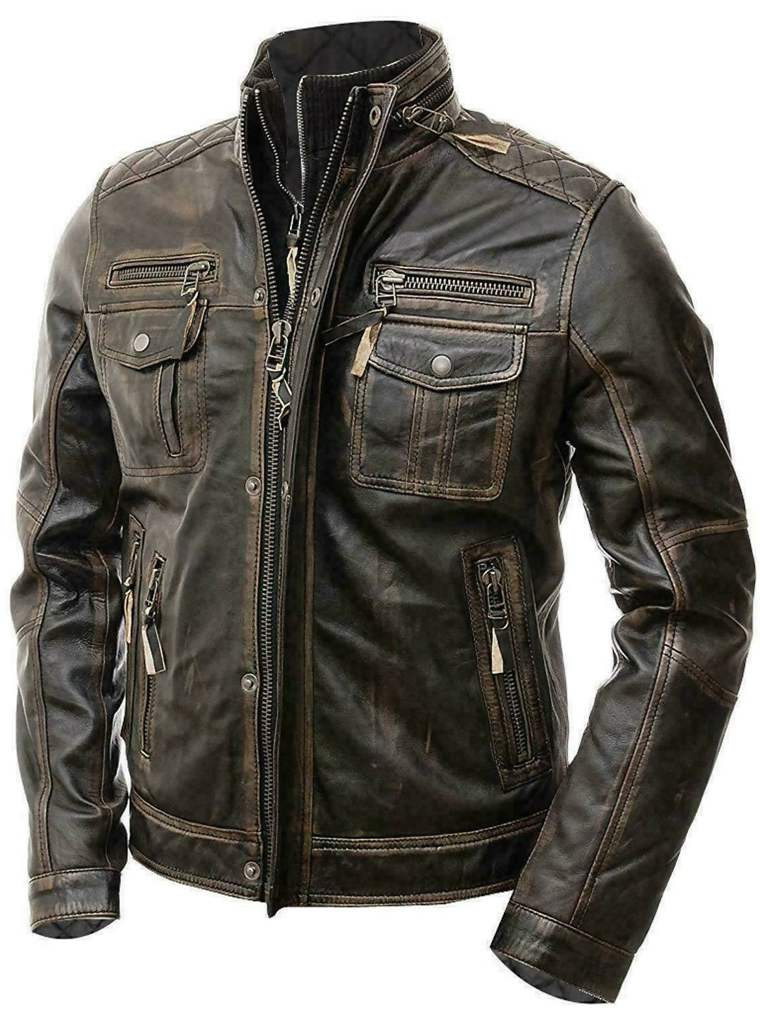 Luxury Handmade Leather Jacket – Genuine Leather Outerwear