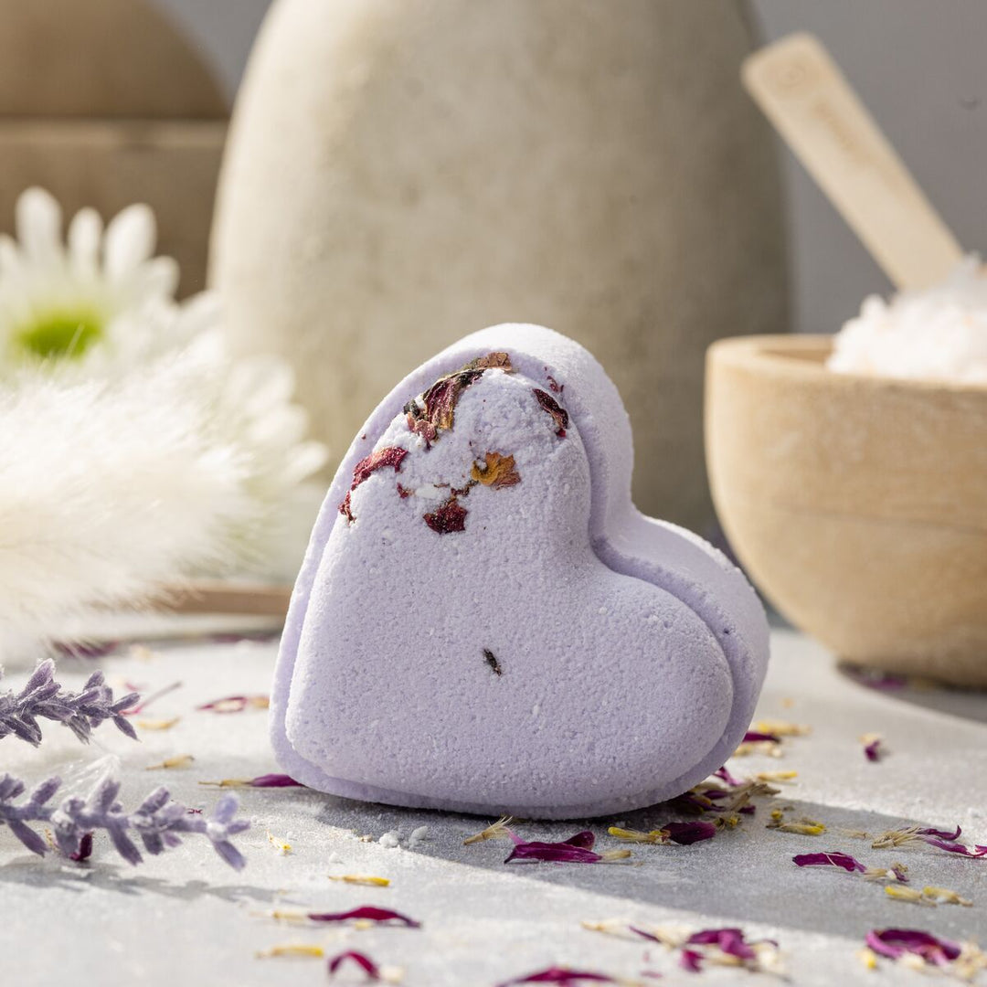 Set of 5 Heart Shaped Shower Steamers Package - in a Gift Box - Can be personalized.- on Lucasgift