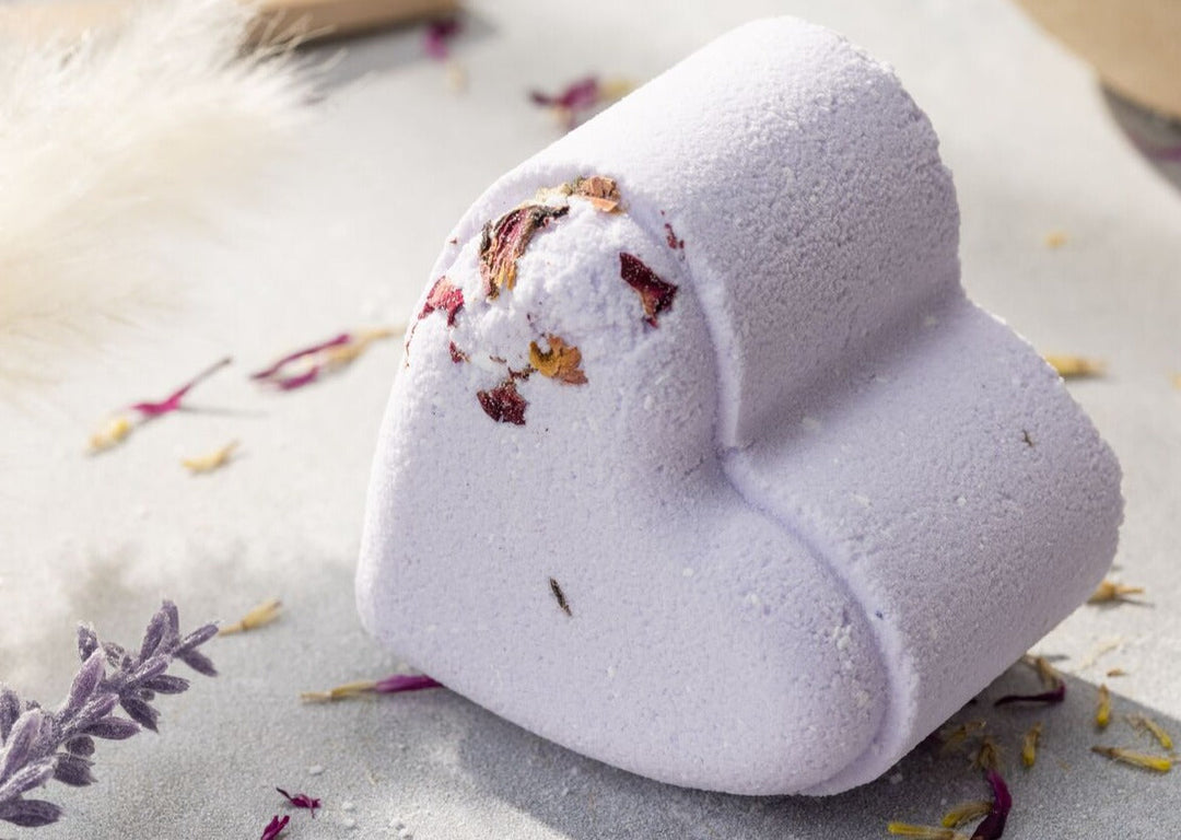 Set of 5 Heart Shaped Shower Steamers Package - in a Gift Box - Can be personalized.- on Lucasgift