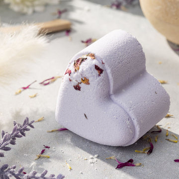 Set of 5 Heart Shaped Shower Steamers Package - in a Gift Box - Can be personalized.- on Lucasgift