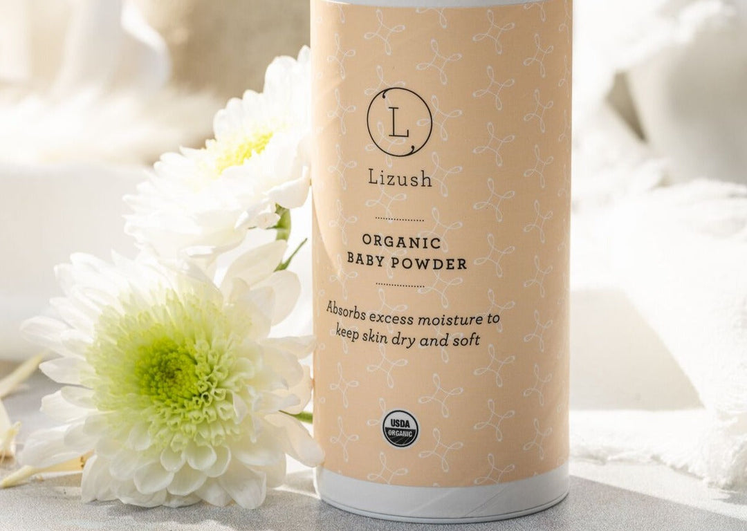 ORGANIC BABY POWDER - Talc Free- on Lucasgift