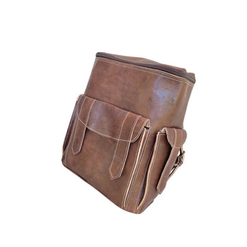 Genuine Leather Artisan Fez Workshop Premium Quality Backpack- on Lucasgift