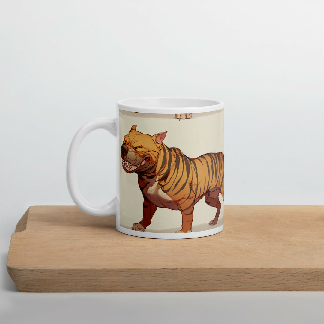 The Striped Guardian – A Mug of Strength, Loyalty, and Heart