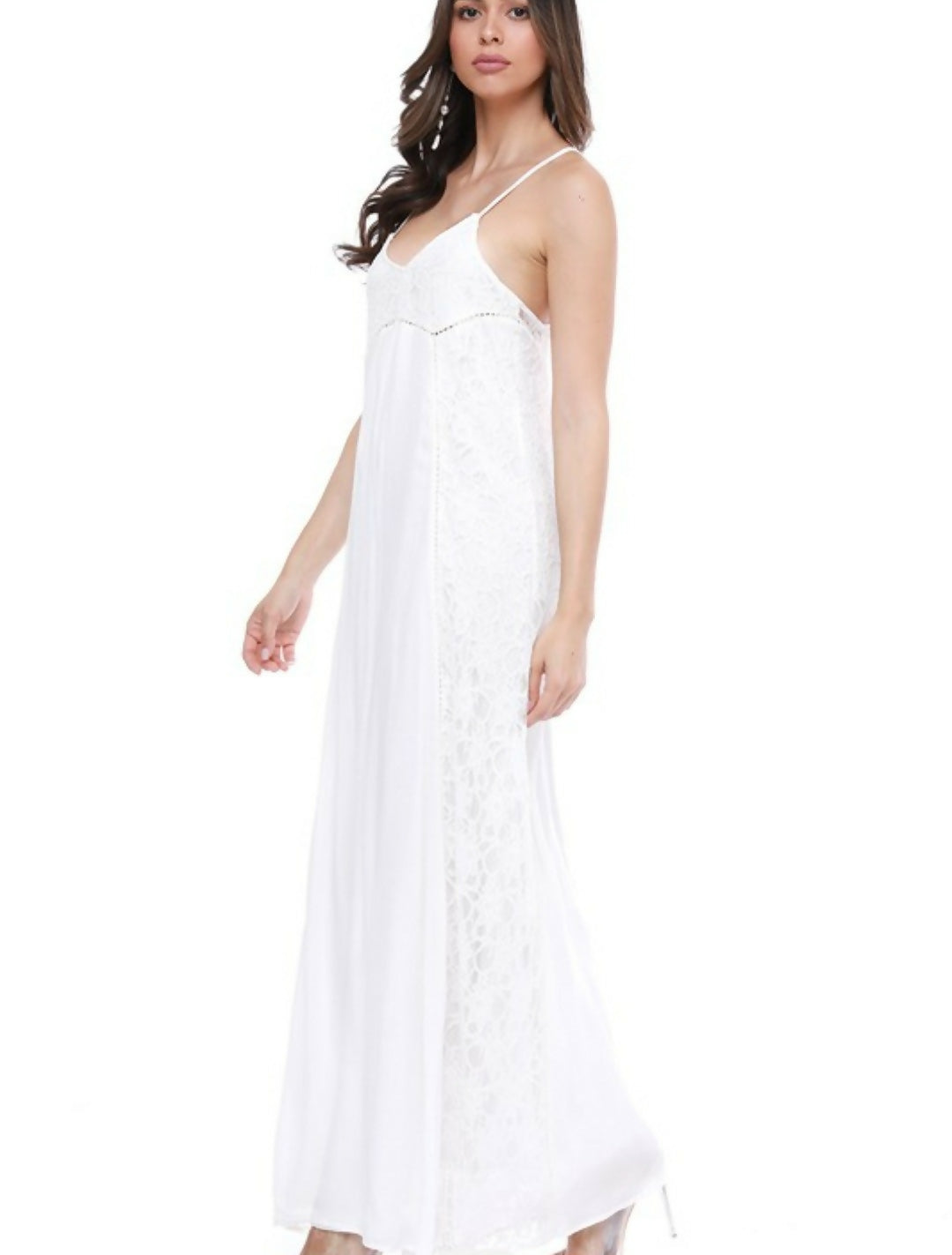 Boutique Lace Maxi Dress- on Lucasgift