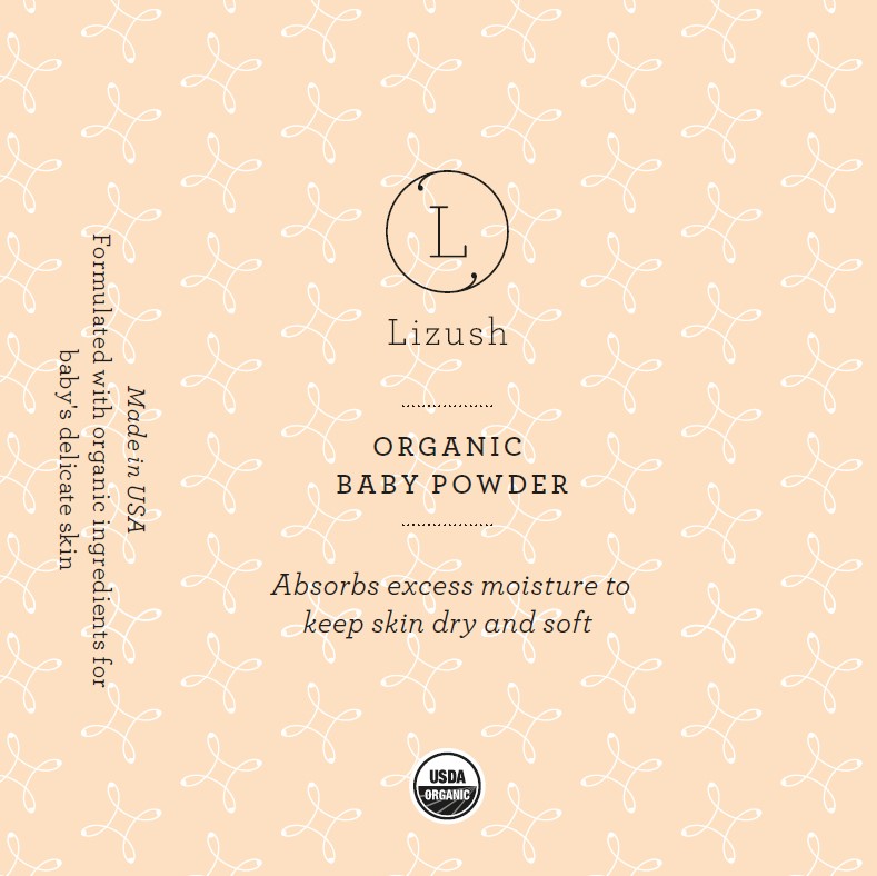 ORGANIC BABY POWDER - Talc Free- on Lucasgift