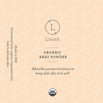 ORGANIC BABY POWDER - Talc Free- on Lucasgift