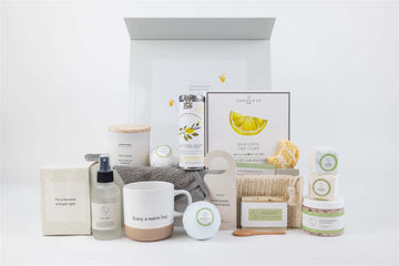 Get Well Gift Basket, All Natural Care Package- on Lucasgift