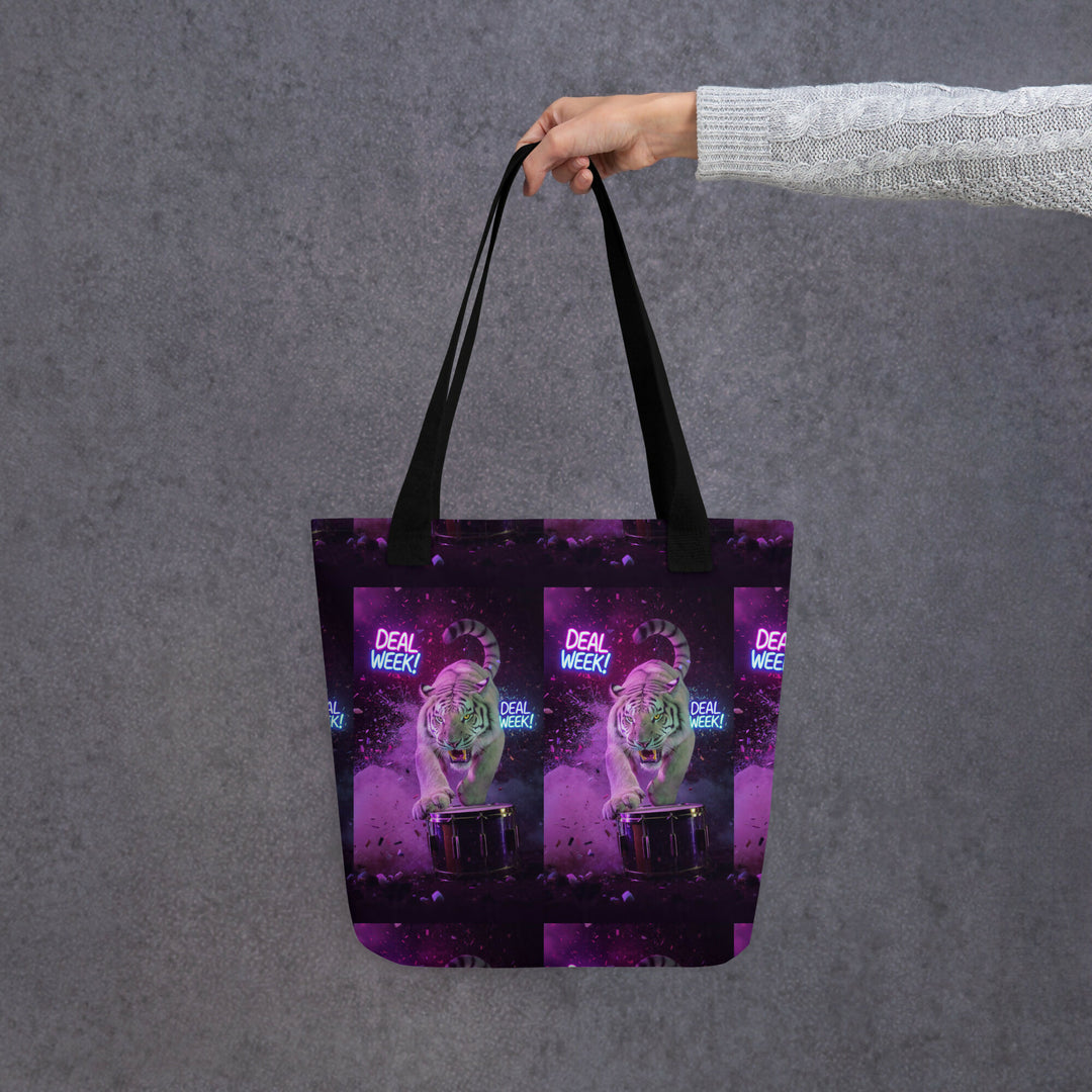 Carry The Rhythm – Tiger Drum Tote- on Lucasgift